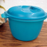Tupperware #6451 Rice Steamer Cooker 2 Piece Set