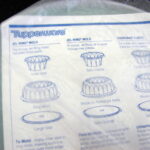 Tupperware 3 Pc Set #1202 Aqua Jello Mold Brand New - Image 2