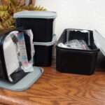 Brand New Tupperware Memory Mate Shutter Box Set/4 #1718 #1620