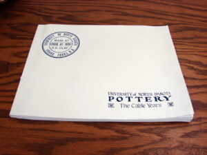 1999 UND University of North Dakota Pottery School of Mines Book Cable Years