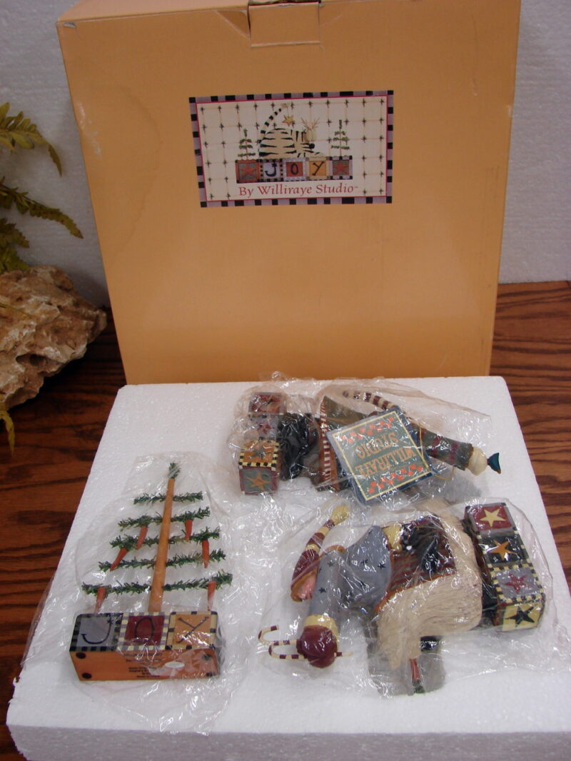 Set/3 Coyne's & Co. Williraye Studios Farmyard Festivities WW2503 New in Box - Image 3