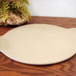 The Pampered Chef Stoneware Pizza Stone 15" Large Round w/ Handles