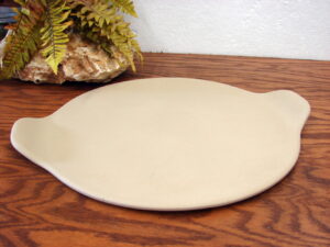 The Pampered Chef New 15&#8243; Large Round Stoneware w/Handles Pizza Stone #1371, Moose-R-Us.Com Log Cabin Decor