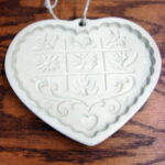 Set/5 The Pampered Chef Stoneware Cookie Mold Gardens Farm Bear