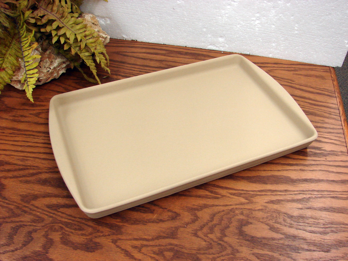 Pampered Chef #1445 Stoneware Large Bar Pan Cookie Sheet 17 x 11"