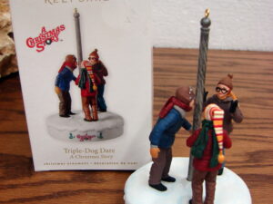 Hallmark Ornament 2010 Triple-Dog Dare A Christmas Story w/ Magic Sound