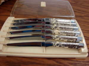 Vintage New in Box Mason Carve Rite Meat Carving Tool Stainless Steel, Moose-R-Us.Com Log Cabin Decor