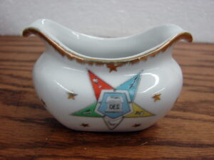 Vintage 1960's Lefton China Order of Eastern Star Shrine Masonic