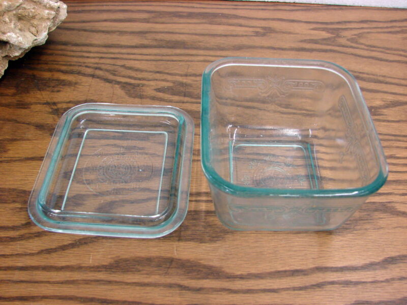 Vintage Fire King Sapphire Blue Philbe Refrigerator Dish Small, Moose-R-Us.Com Antiques Collectibles Log Cabin Decor