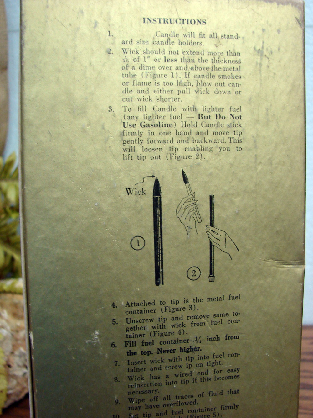 Vintage GoldenGlo Everlasting Candles MCM Candle Holders - Image 3