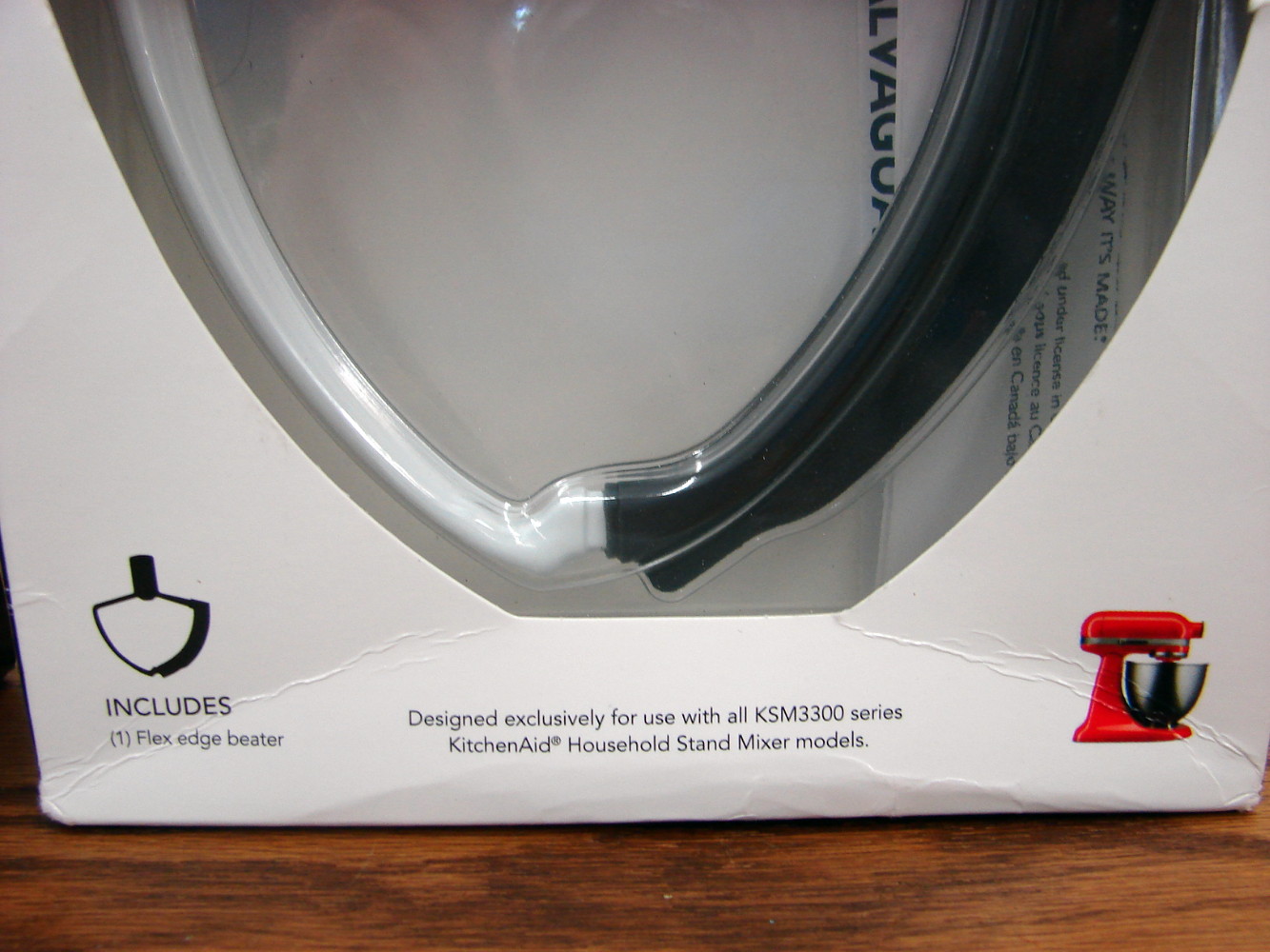 KitchenAid Tilt Head Flex Edge Beater 3.5 Quart #KFE35T KSM3300 Series