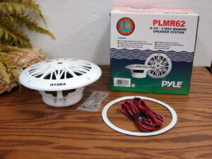 Pyle PLMR62 6 1/2" 2 Way Marine Speaker One Brand New in Box