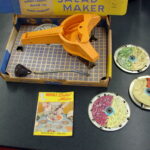Vintage Mouli Julienne Salad Maker Complete Box Shred Dice Grate Chop Slice