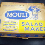 Vintage Mouli Julienne Salad Maker Complete Box Shred Dice Grate Chop Slice - Image 3