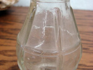 Vintage Glass Portion Only of Railroad Lantern Candy Container