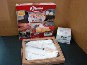 S'Mores Roasting Set Smore Maker Tray Sticks Heat 11 Piece Kit