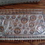 Vintage Anchor Hocking Anchorglass Serva Snack Bubbles Snack Set 16 pcs - Image 2