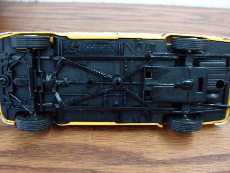 Vintage SS 6853 1963 Checker Taxi Cab Yellow 1:34 Diecast Model, Moose-R-Us.Com Antiques Collectibles Log Cabin Decor