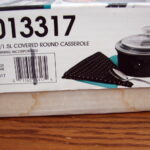 Corning Ware Classic Black 1 1/2 Qt Casserole Brand New in Box Oven Microwave - Image 2