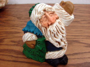 Retired David Frykman Collection Coyne's Santa with Tree 1997