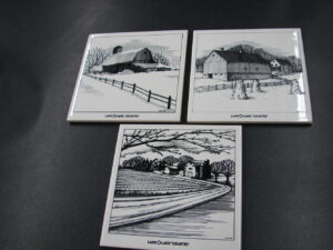Vintage Land O Lakes Sweet Cream Butter Metal Recipe Box Full Recipes, Moose-R-Us.Com Log Cabin Decor