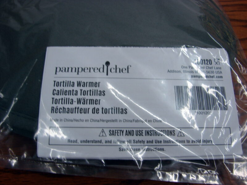 Pampered Chef #100120 Tortilla Tacos Peta Warmer Microwave, Moose-R-Us.Com Antiques Collectibles Log Cabin Decor