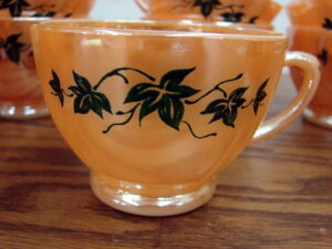 Vintage Anchor Hocking Arlington 6 Qt Punch Bowl Set Bowl Cups Ladle Hooks, Moose-R-Us.Com Log Cabin Decor