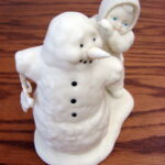 Vintage Dept. 56 Snowbabies Snowman Needs Wings Too #68818