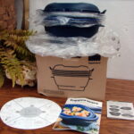New Tupperware Smart Multi-Cooker Microwave Steamer Cooker Cobalt Blue