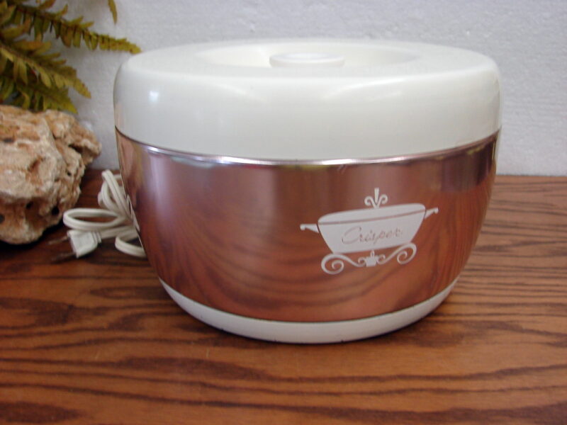 Vintage Pink Aluminum Electric West Bend Crisper Buns Breads Warmer, Moose-R-Us.Com Antiques Collectibles Log Cabin Decor