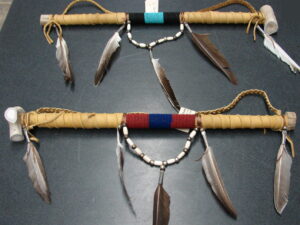 Authentic Native American Indian Navajo Ceremonial Peace Pipe, Moose-R-Us.Com Log Cabin Decor
