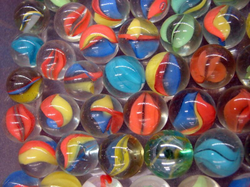 Huge Lot 500 + Vintage Marbles Various Types Sizes Cat Eyes Akro etc - Image 5