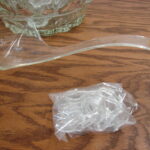 Vintage Hazel Atlas Clear Reflection by Hazelware Punch Bowl Cups Hooks Ladle - Image 4