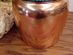 Lenox 1999 Holiday Santa Collection Millennium Cookie Jar Gold Accents, Moose-R-Us.Com Log Cabin Decor
