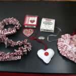 Vintage Longaberger Sweetheart Collection 13+ Pcs Like New Liners Baskets Charms - Image 7
