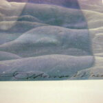 NOS Print Thomas Moen Winter Silence Wolves Pair of Two Wolf - Image 4