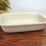Pampered Chef Stoneware 11 x 17 x 4 Family Heritage Deep Baking Pan Rectangle