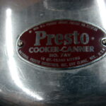 Vintage Presto 7AV 16 Qt Pressure Cooker Canner Complete w/ Book Rack Regulator - Image 8