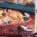 Pyrex Bake & Serve By Corning 3 Piece Set Casserole Dish Basket & Lid New in Box - Image 2