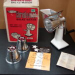 Vintage Rival Shred-O-Mat White Salad Maker Food Chopper Box #601