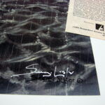 NOS Print John Seerey-Lester Sudden Rain Loons on A Lake Black/White - Image 2