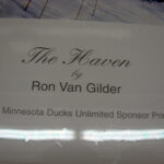 NOS Print Ron Van Gilder The Haven Ducks Unlimited 1999 Ducks Geese Deer - Image 3