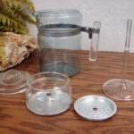 Vintage PYREX 7826 Flameware Glass Coffee Percolator Pot Tall 6 Cup - Image 2