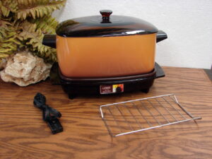 Vintage West Bend Montgomery Ward Slow Cooker Complete Tested Working