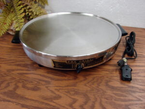 Vintage Bethany Fellowship Lefse Fry Grill Griddle #212 Tested Working