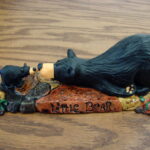 Retired Big Sky Carvers Bearfoots Bears Jeff Fleming Lean On Me Little Bear