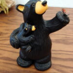 Retired Big Sky Carvers Bearfoots Bears Jeff Fleming Monarch Butterfly Visit