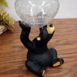 Retired Big Sky Carvers Bearfoots Bears Jeff Fleming Candy w/ Bowl