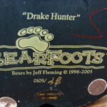 Retired Big Sky Carvers Bearfoots Bears Jeff Fleming Drake Mallard Duck Hunter - Image 3