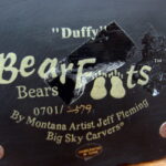 Retired Big Sky Carvers Bearfoots Bears Jeff Fleming Duffy 9th Hole Golfer - Image 2